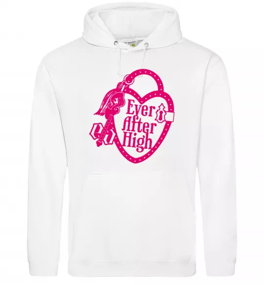 Мужская толстовка (худи) Logo Ever After High Белый фото