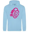 Чоловіча толстовка (худі) Logo Ever After High Блакитний фото