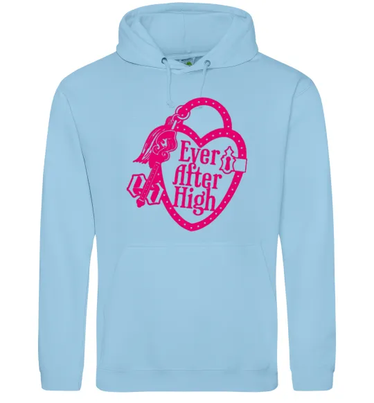 Жіноча толстовка (худі) Logo Ever After High Блакитний фото