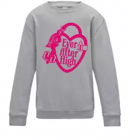 Дитячий світшот Logo Ever After High Сірий меланж фото