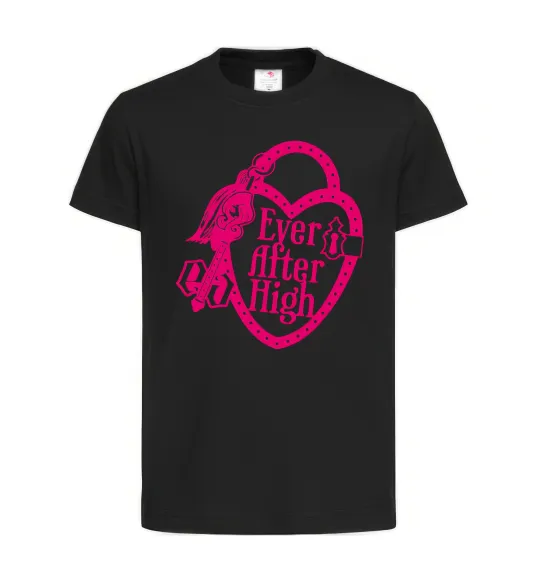 Детская футболка Logo Ever After High Черный фото