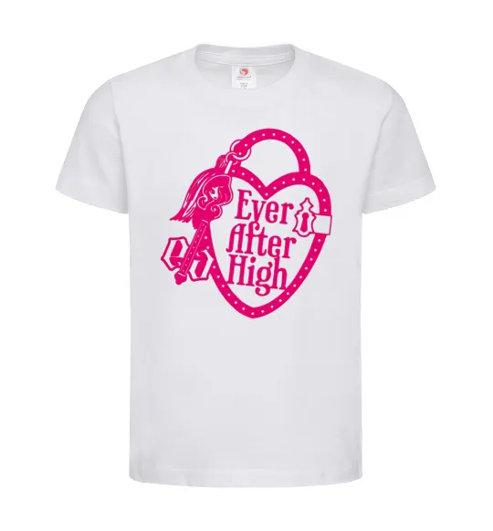 Детская футболка Logo Ever After High Белый фото