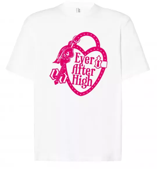 Футболка Оверсайз Logo Ever After High Белый фото