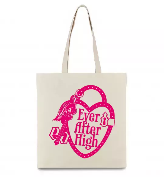 Эко-сумка Logo Ever After High Бежевый фото