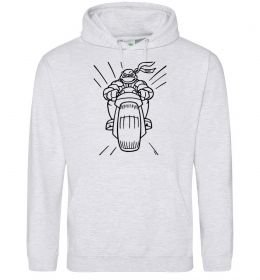 Жіноча толстовка (худі) Черепашка-Ніндзя на мотоциклі