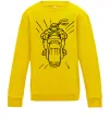 Детский Свитшот Черепашка-Ніндзя на мотоциклі Солнечно желтый фото