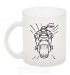 Чашка стеклянная Черепашка-Ниндзя на мотоцикле Фроузен фото