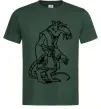 Чоловіча футболка Сенсей Сплінтер Темно-зелений фото