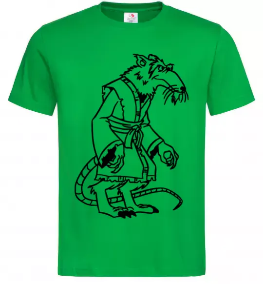 Чоловіча футболка Сенсей Сплінтер Зелений фото