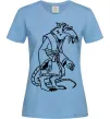 Жіноча футболка Сенсей Сплінтер Блакитний Жіноча футболка Сенсей Сплінтер Блакитний фото