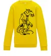 Детский Свитшот Сенсей Сплінтер Солнечно желтый фото