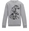 Детский Свитшот Сенсей Сплінтер Серый меланж фото
