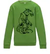 Детский Свитшот Сенсей Сплінтер Лаймовый фото