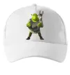 Кепка Шрек та віслюк Білий фото