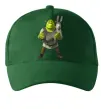 Кепка Шрек та віслюк Темно-зелений фото