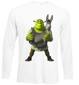 Лонгслив Шрек та віслюк Лонгслив Шрек та віслюк