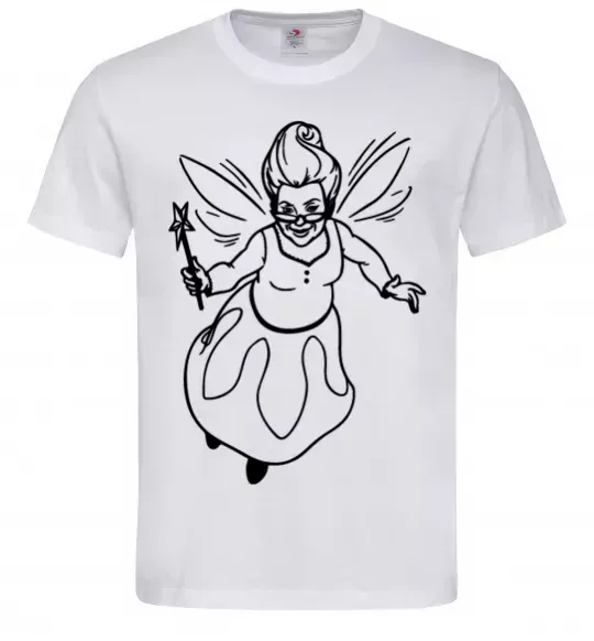 Чоловіча футболка Хрещена фея Білий фото