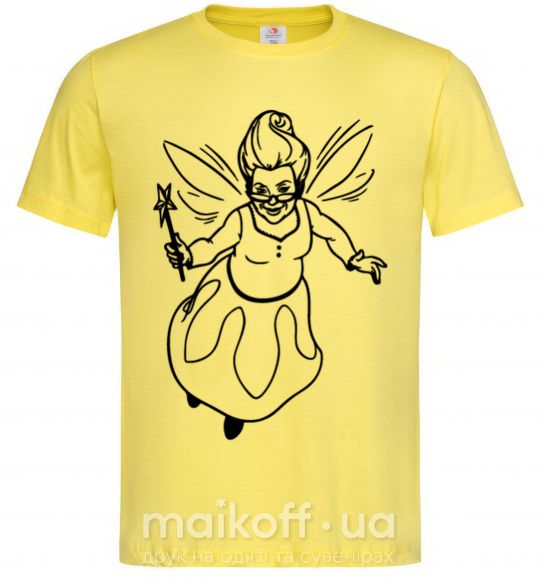 Чоловіча футболка Фея крестная Лимонний фото