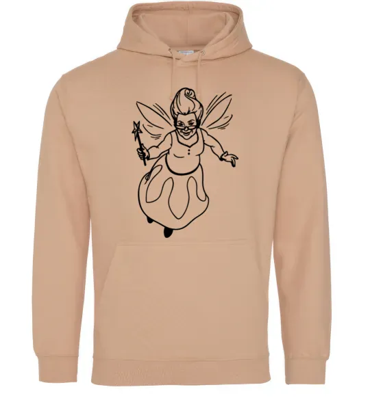 Мужская толстовка (худи) Хрещена фея Песочный фото