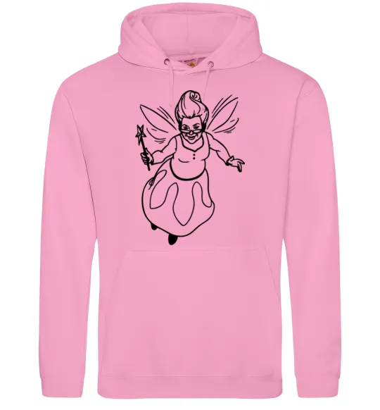 Женская толстовка (худи) Хрещена фея Розовый фото