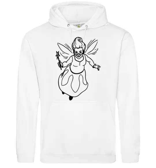 Женская толстовка (худи) Хрещена фея Белый фото