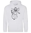 Женская толстовка (худи) Хрещена фея Серый меланж фото