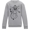 Дитячий світшот Хрещена фея Сірий меланж Дитячий світшот Хрещена фея Сірий меланж фото