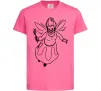 Дитяча футболка Хрещена фея Яскраво-рожевий фото