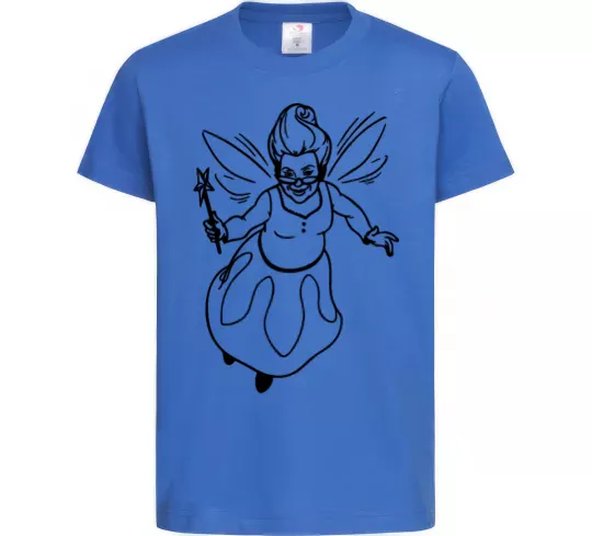 Дитяча футболка Хрещена фея Яскраво-синій фото