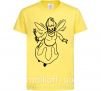 Детская футболка Фея крестная Лимонный фото