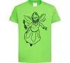 Дитяча футболка Хрещена фея Лаймовий фото