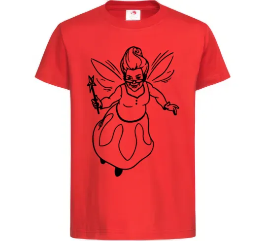 Дитяча футболка Хрещена фея Червоний фото