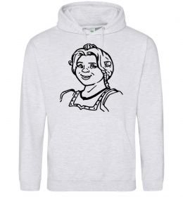 Женская толстовка (худи) Фіона портрет Женская толстовка (худи) Фіона портрет