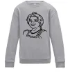 Детский Свитшот Фіона портрет Серый меланж фото
