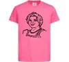 Дитяча футболка Фіона портрет Яскраво-рожевий фото
