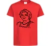 Дитяча футболка Фіона портрет Червоний фото