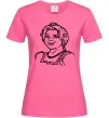 Жіноча футболка Фіона портрет Яскраво-рожевий Жіноча футболка Фіона портрет Яскраво-рожевий фото