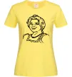 Жіноча футболка Фіона портрет Лимонний Жіноча футболка Фіона портрет Лимонний фото