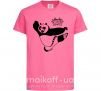 Детская футболка Панда По Ярко-розовый фото