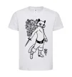 Дитяча футболка Kitty soft рaws Білий фото