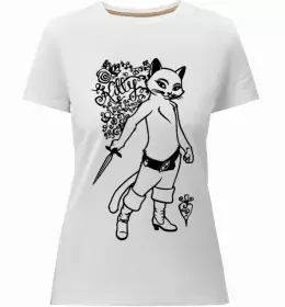 Женская премиум футболка