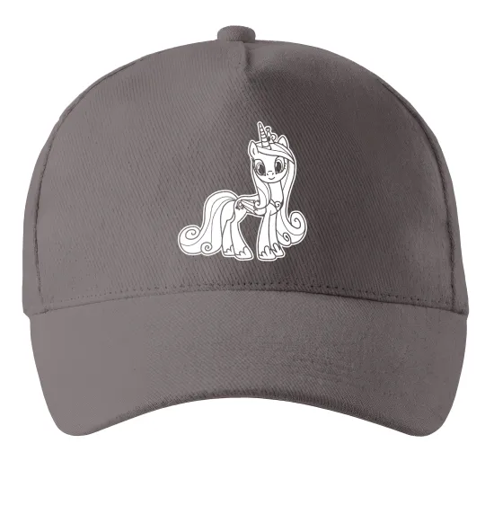 Кепка Поні з короною (Єдиноріг) Сірий фото