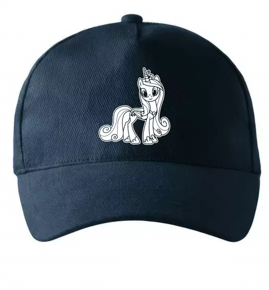 Кепка Поні з короною (Єдиноріг) Темно-синій фото