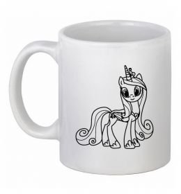 Чашка керамічна Поні з короною (Єдиноріг)