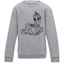 Детский Свитшот Поні з короною (Єдиноріг) Детский Свитшот Поні з короною (Єдиноріг)