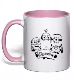 Чашка з кольоровою ручкою