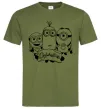 Чоловіча футболка Міньойни Орландо Оливковий Чоловіча футболка Міньойни Орландо Оливковий фото