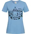 Жіноча футболка Міньойни Орландо Блакитний Жіноча футболка Міньойни Орландо Блакитний фото