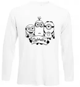 Лонгслив Міньойни Орландо Белый фото