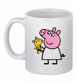 Чашка керамическая Пеппа і мишка